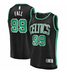 Men's Boston Celtics #99 Tacko Fall Fanatics Branded Black 2020-21 Fast Break Player Replica Jersey