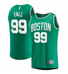 Men's Boston Celtics #99 Tacko Fall Fanatics Branded Kelly Green 2020-21 Fast Break Player Replica Jersey