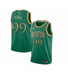 Men's Boston Celtics #99 Tacko Fall Swingman Green Basketball Jersey - 2019 20 City Edition