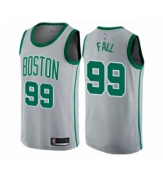 Women's Boston Celtics #99 Tacko Fall Swingman Gray Basketball Jersey - City Edition