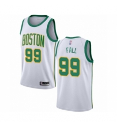 Women's Boston Celtics #99 Tacko Fall Swingman White Basketball Jersey - City Edition