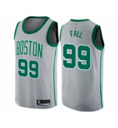 Youth Boston Celtics #99 Tacko Fall Swingman Gray Basketball Jersey - City Edition