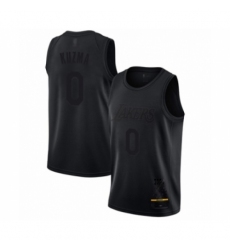 Men's Los Angeles Lakers #0 Kyle Kuzma Swingman Black MVP Basketball Jersey