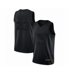 Men's Golden State Warriors #23 Draymond Green Swingman Black MVP Basketball Jersey