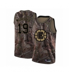 Men's Los Angeles Clippers #19 Rodney McGruder Swingman Camo Realtree Collection Basketball Jersey
