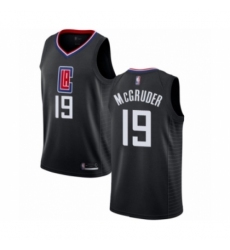 Women's Los Angeles Clippers #19 Rodney McGruder Authentic Black Basketball Jersey Statement Edition