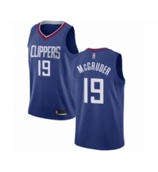 Women's Los Angeles Clippers #19 Rodney McGruder Authentic Blue Basketball Jersey - Icon Edition