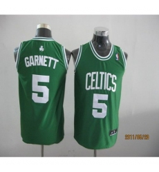 Celtics #5 Kevin Garnett Green Stitched Youth NBA Jersey