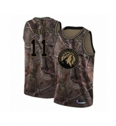 Men's Minnesota Timberwolves #11 Naz Reid Swingman Camo Realtree Collection Basketball Jersey