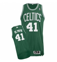 Revolution 30 Celtics #41 Kelly Olynyk Green(White No.) Stitched NBA Jersey