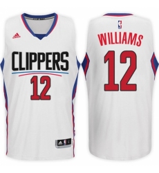 Los Angeles Clippers #12 Louis Williams Home White New Swingman Stitched NBA Jersey