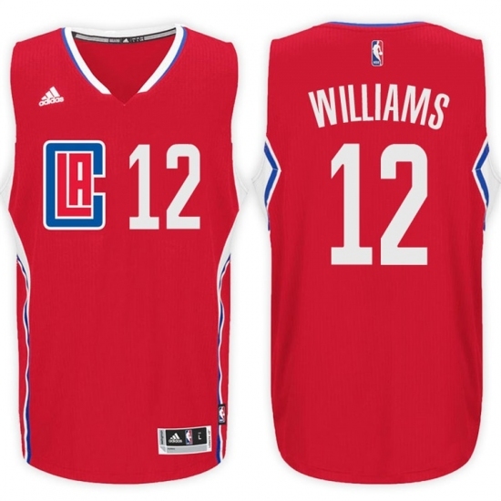 Los Angeles Clippers #12 Louis Williams Road Red New Swingman Stitched NBA Jersey