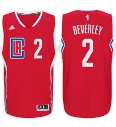 Los Angeles Clippers #2 Patrick Beverley Road Red New Swingman Stitched NBA Jersey