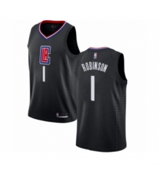 Youth Los Angeles Clippers #1 Jerome Robinson Swingman Black Basketball Jersey Statement Edition