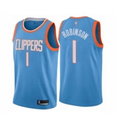 Youth Los Angeles Clippers #1 Jerome Robinson Swingman Blue Basketball Jersey - City Edition