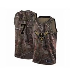 Youth Charlotte Hornets #7 Dwayne Bacon Swingman Camo Realtree Collection Basketball Jersey