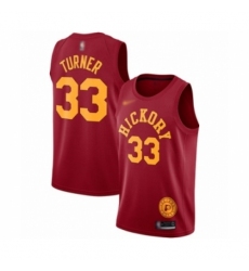 Youth Indiana Pacers #33 Myles Turner Swingman Red Hardwood Classics Basketball Jersey