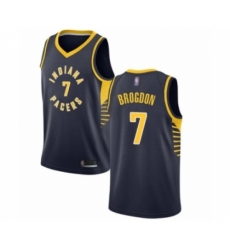 Women's Indiana Pacers #7 Malcolm Brogdon Swingman Navy Blue Basketball Jersey - Icon Edition