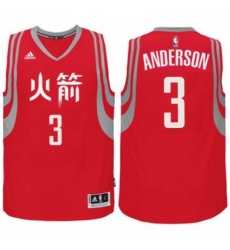 adidas Houston Rockets #3 Ryan Anderson Red Chinese New Year Swingman Jersey