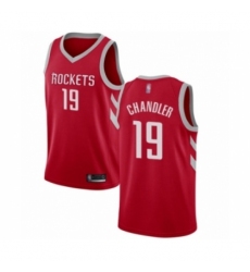Youth Houston Rockets #19 Tyson Chandler Swingman Red Basketball Jersey - Icon Edition