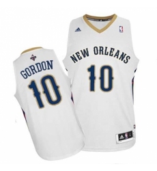 Revolution 30 Pelicans #10 Eric Gordon White Stitched NBA Jersey