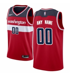 Men's Washington Wizards Nike Red Swingman Custom Jersey - Icon Edition