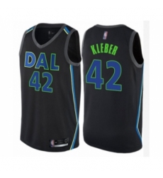 Women's Dallas Mavericks #42 Maxi Kleber Swingman Black Basketball Jersey - City Edition