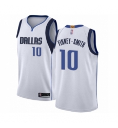 Men's Dallas Mavericks #10 Dorian Finney-Smith Authentic White Basketball Jersey - Association Edition