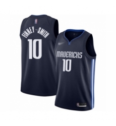 Youth Dallas Mavericks #10 Dorian Finney-Smith Swingman Navy Finished Basketball Jersey - Statement Edition