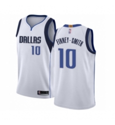 Youth Dallas Mavericks #10 Dorian Finney-Smith Swingman White Basketball Jersey - Association Edition