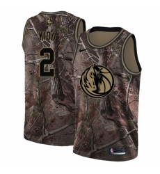 Men's Nike Dallas Mavericks #2 Jason Kidd Camo NBA Swingman Realtree Collection Jersey