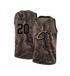 Men's Cleveland Cavaliers #20 Brandon Knight Swingman Camo Realtree Collection Basketball Jersey