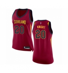 Women's Cleveland Cavaliers #20 Brandon Knight Authentic Maroon Basketball Jersey - Icon Edition