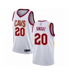 Youth Cleveland Cavaliers #20 Brandon Knight Swingman White Basketball Jersey - Association Edition