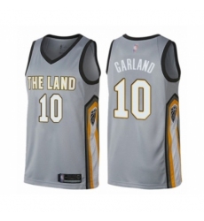 Youth Cleveland Cavaliers #10 Darius Garland Swingman Gray Basketball Jersey - City Edition