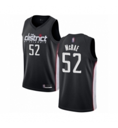 Men's Washington Wizards #52 Jordan McRae Authentic Black Basketball Jersey - City Edition