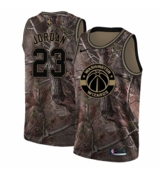 Men's Nike Washington Wizards #23 Michael Jordan Camo NBA Swingman Realtree Collection Jersey