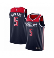 Women's Washington Wizards #5 Juwan Howard Swingman Navy Blue Finished Basketball Jersey - Statement Edition