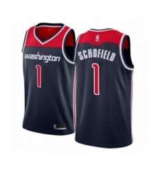 Youth Washington Wizards #1 Admiral Schofield Swingman Navy Blue Basketball Jersey Statement Edition