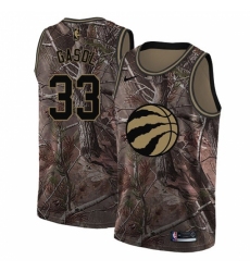 Men's Nike Toronto Raptors #33 Marc Gasol Camo NBA Swingman Realtree Collection Jersey