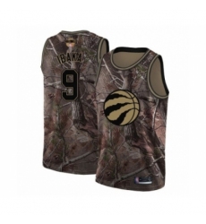 Men's Toronto Raptors #9 Serge Ibaka Swingman Camo Realtree Collection 2019 Basketball Finals Bound Jersey