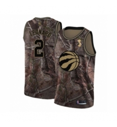 Men's Toronto Raptors #2 Kawhi Leonard Swingman Camo Realtree Collection 2019 Basketball Finals Champions Jersey