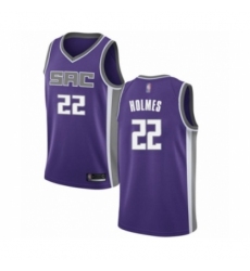 Men's Sacramento Kings #22 Richaun Holmes Authentic Purple Basketball Jersey - Icon Edition