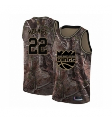 Men's Sacramento Kings #22 Richaun Holmes Swingman Camo Realtree Collection Basketball Jersey