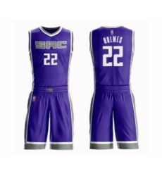 Youth Sacramento Kings #22 Richaun Holmes Swingman Purple Basketball Suit Jersey - Icon Edition