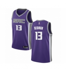 Men's Sacramento Kings #13 Dewayne Dedmon Authentic Purple Basketball Jersey - Icon Edition