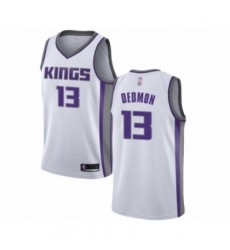 Men's Sacramento Kings #13 Dewayne Dedmon Authentic White Basketball Jersey - Association Edition