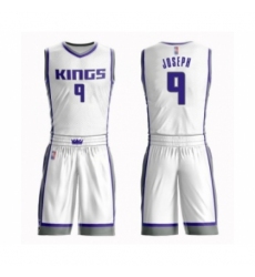 Youth Sacramento Kings #9 Cory Joseph Swingman White Basketball Suit Jersey - Association Edition