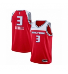 Women's Sacramento Kings #3 Yogi Ferrell Swingman Red Basketball Jersey - 2019 20 City Edition