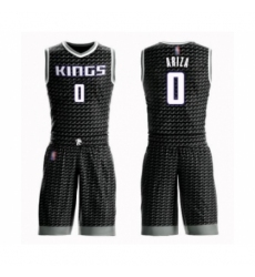 Women's Sacramento Kings #0 Trevor Ariza Swingman Black Basketball Suit Jersey Statement Edition